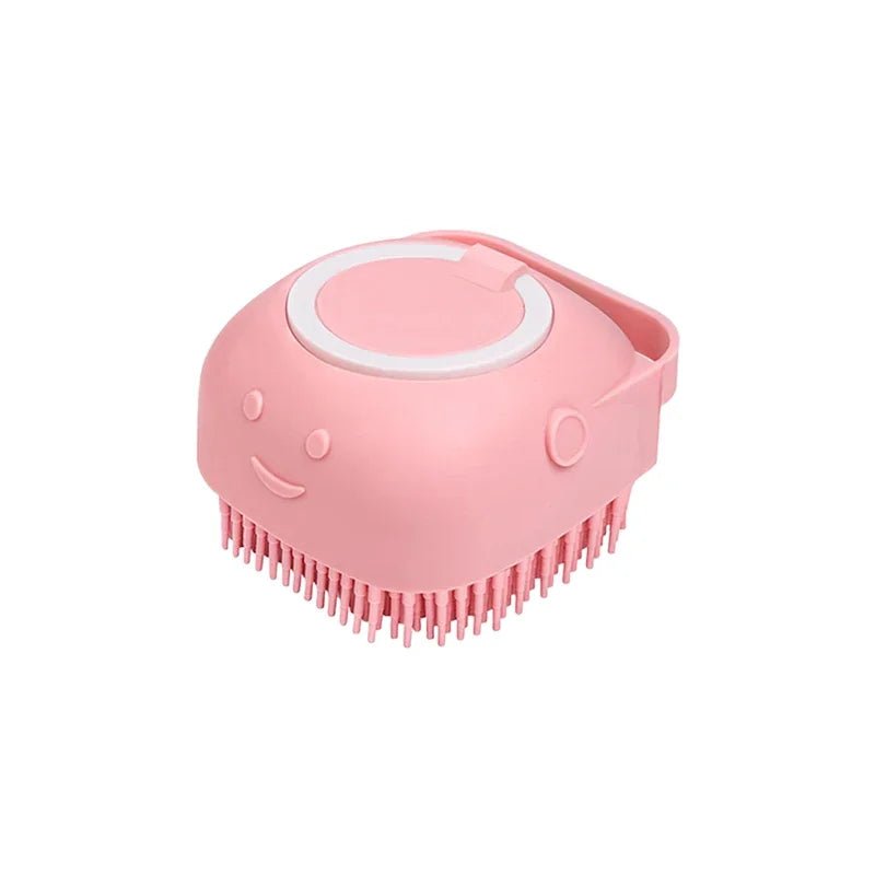 Pet Bath Brush with Shampoo Dispenser & Massage - Furvix