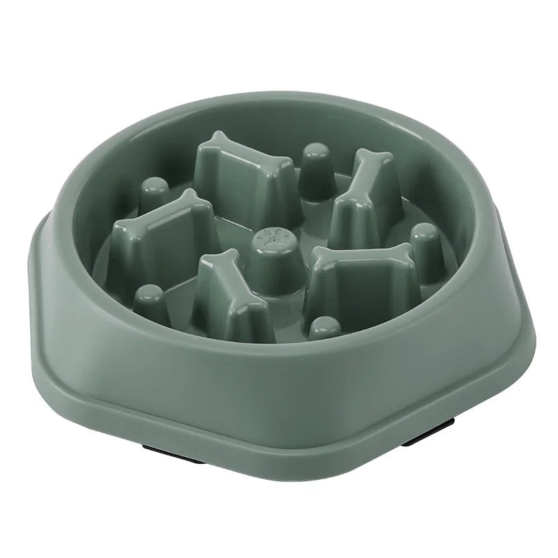 Puzzle Slow Feeder Bowl for Dogs – Anti-Choke Design
