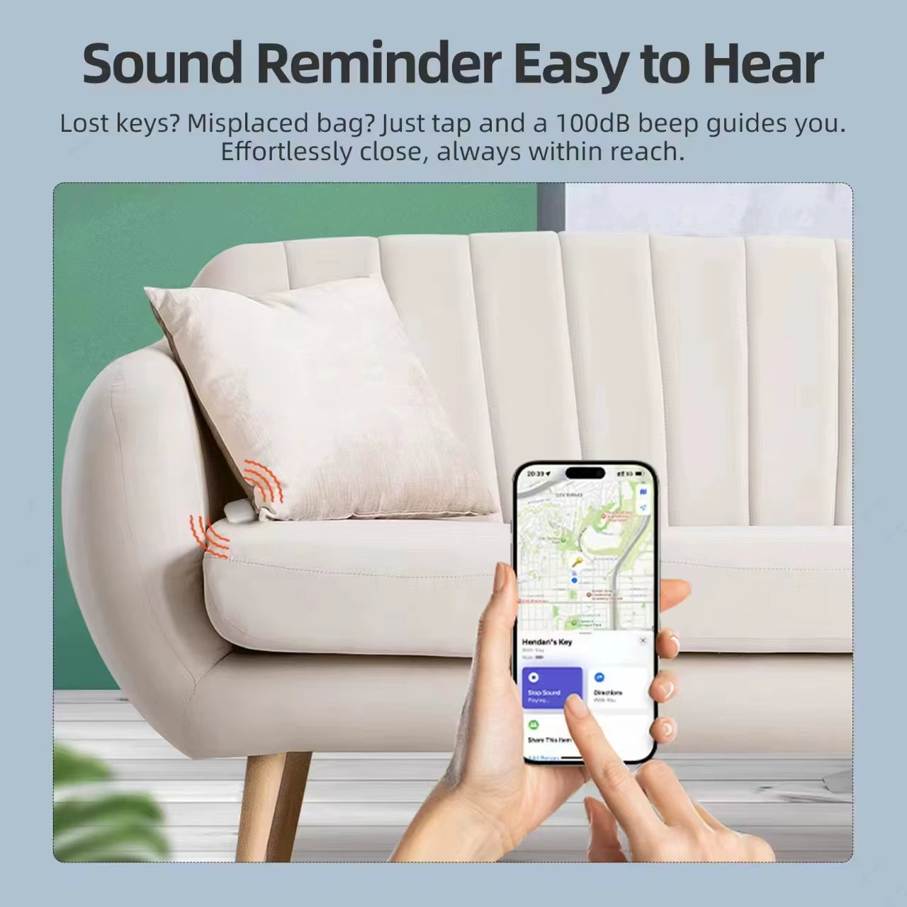 Mini Tracking Device for Apple Find My Key Smart Itag Child Finder Pet Car GPS Lost Tracker Smart Bluetooth Tracker IOS System