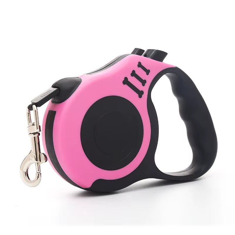 Strong Nylon Retractable Dog Leash for All Breeds - Furvix