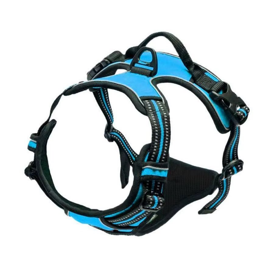 No Pull Dog Harness: Front Clip, Reflective, Control Handle - Furvix