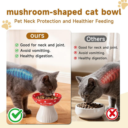 Elevated Cat Food Bowl