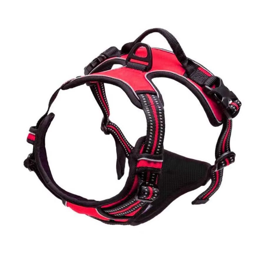No Pull Dog Harness: Front Clip, Reflective, Control Handle - Furvix