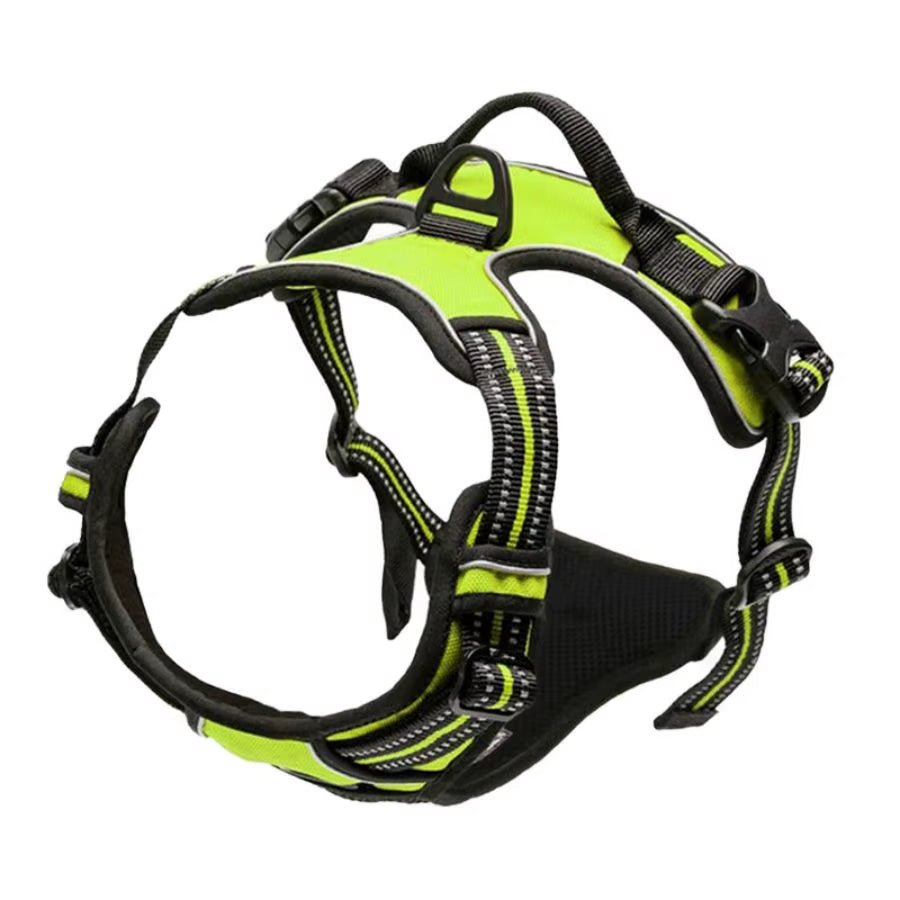 No Pull Dog Harness: Front Clip, Reflective, Control Handle - Furvix