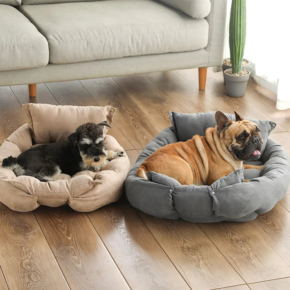 Multifunction Pet Bed – Sofa, Mat & Nest in One