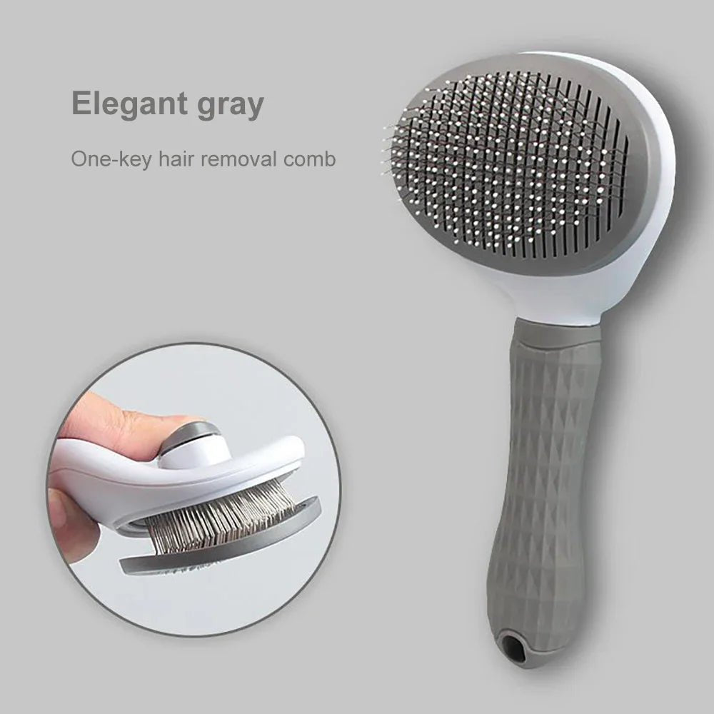 Pet Grooming Brush | Remove Loose Hair from Dogs & Cats - Furvix