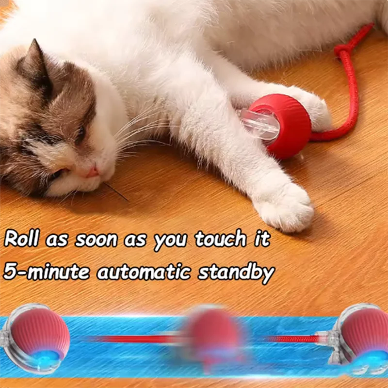 Self - Moving Cat Toy Ball with Obstacle Avoidance - Furvix
