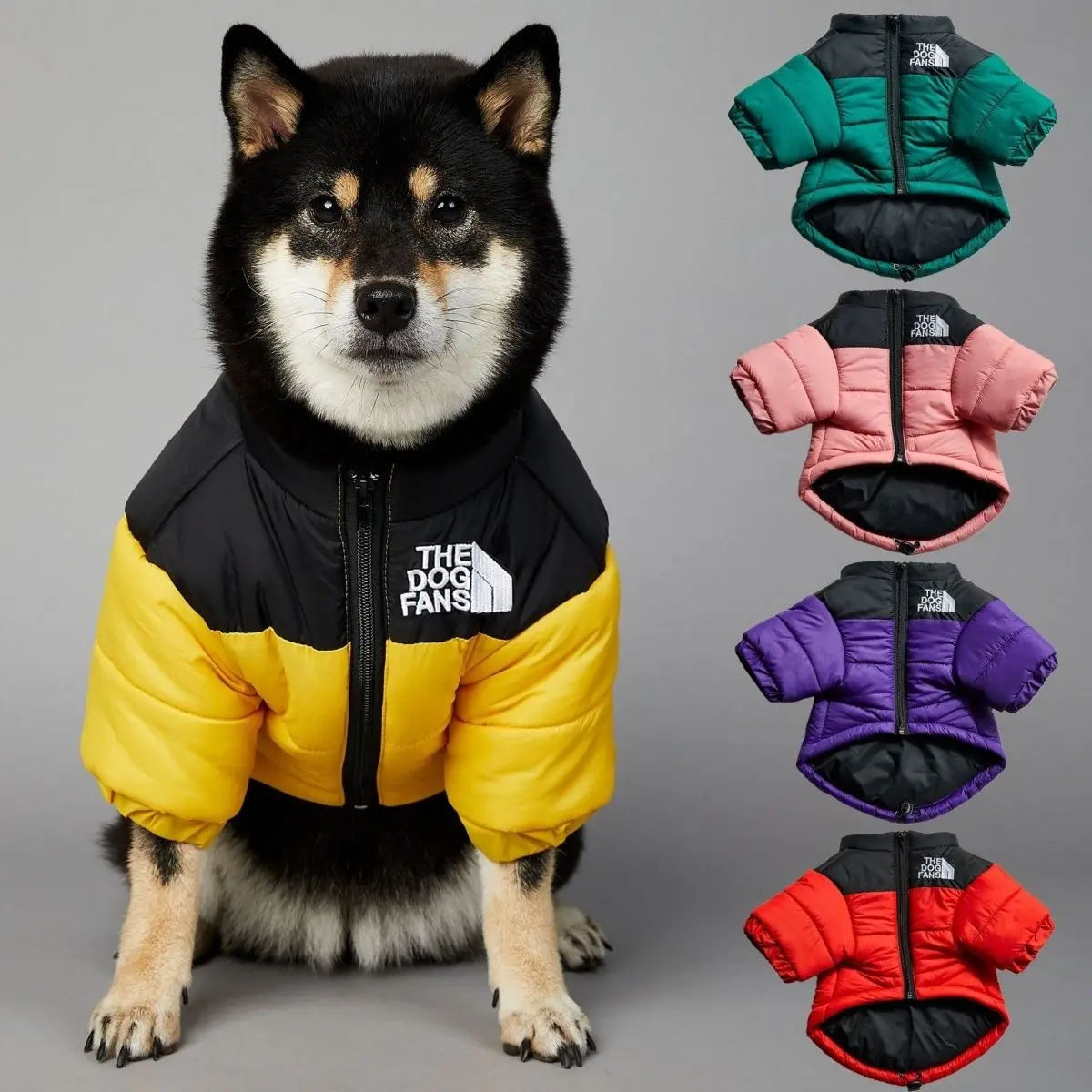 Warm Puppy Winter Jacket for Small & Medium Dogs