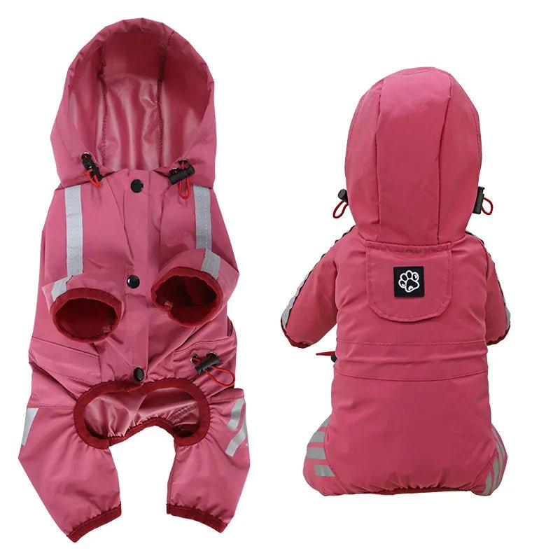 Reflective Dog Raincoat – Waterproof Pet Clothes - Furvix