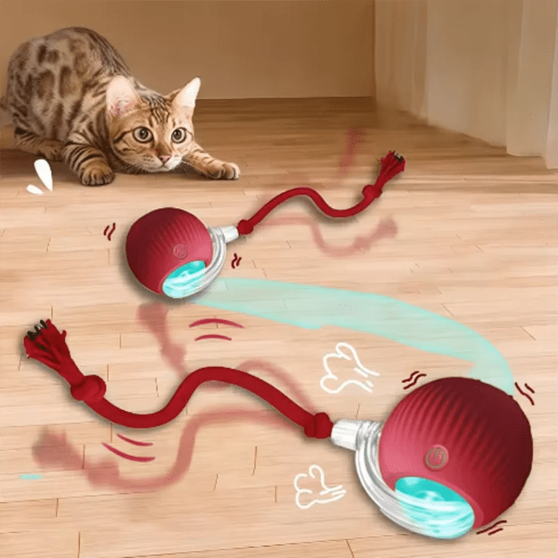 Self - Moving Cat Toy Ball with Obstacle Avoidance - Furvix