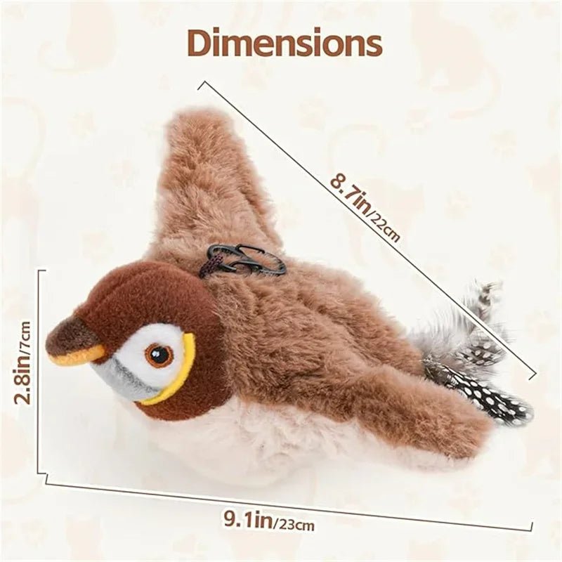 Flapping Bird 2.0: Interactive Cat Toy - Furvix