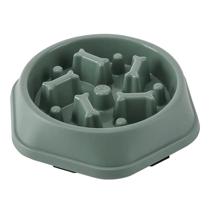 Puzzle Slow Feeder Bowl for Dogs – Anti-Choke Design