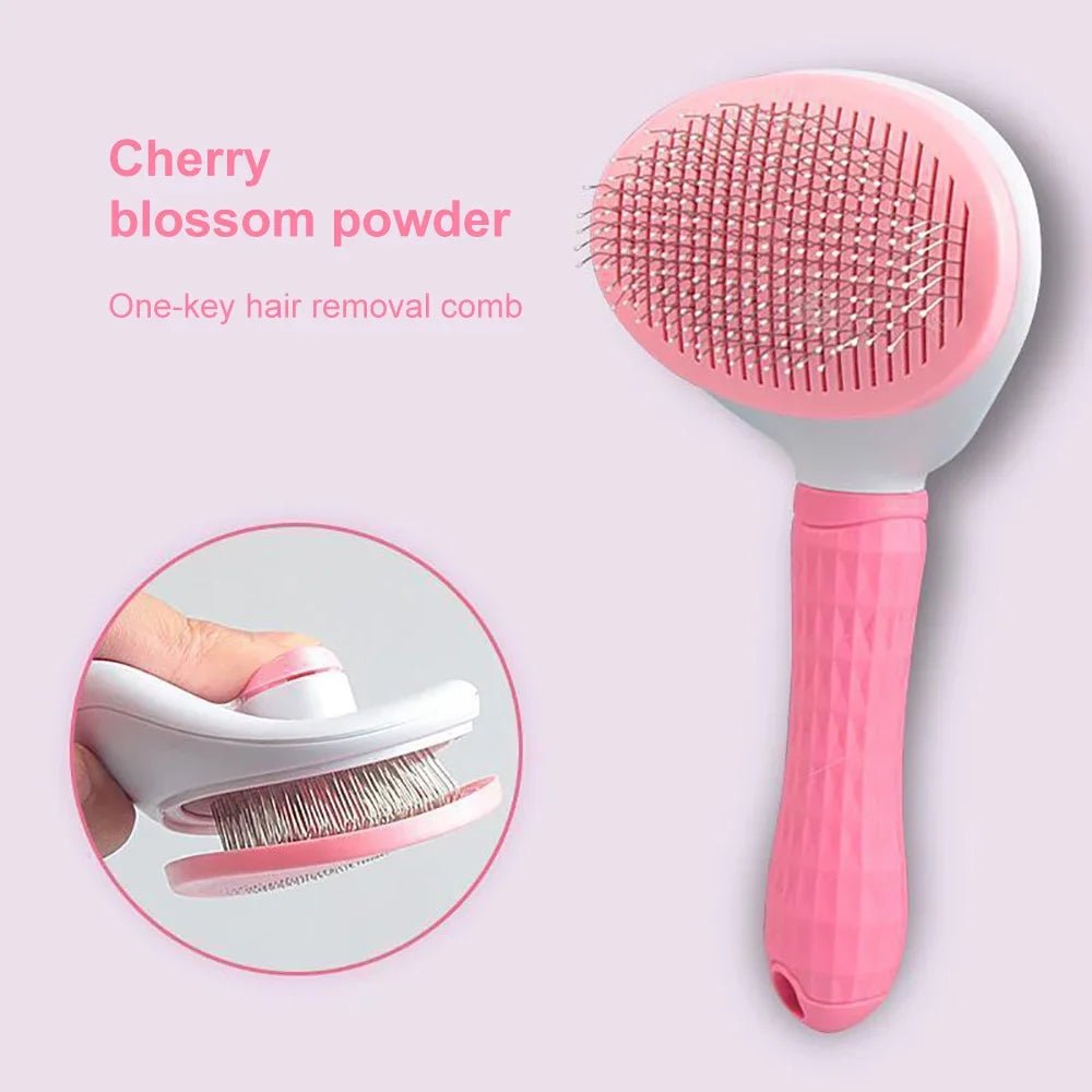 Pet Grooming Brush | Remove Loose Hair from Dogs & Cats - Furvix