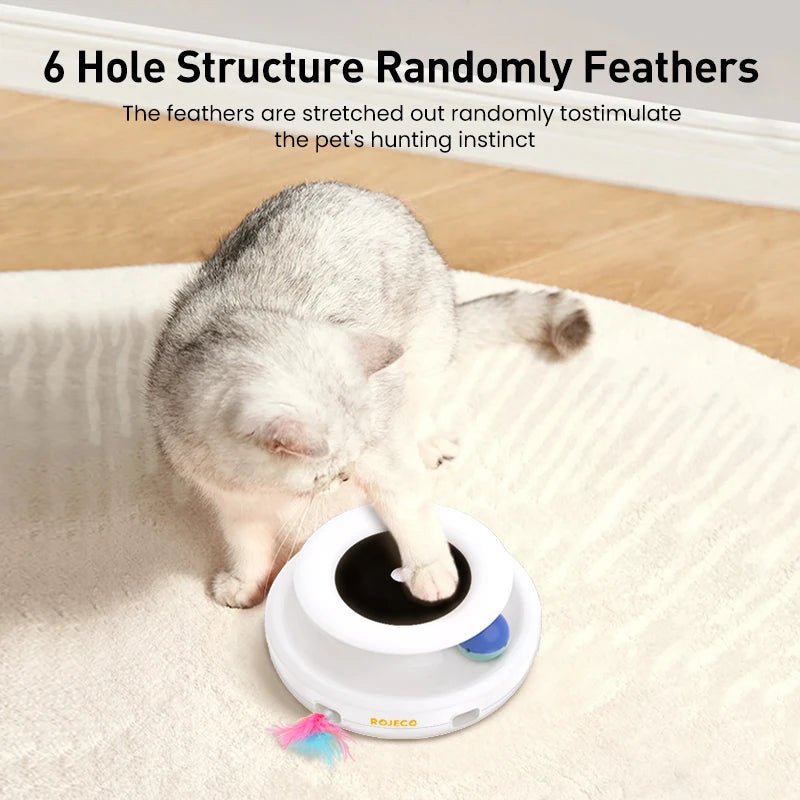 Interactive Cat Toy Set with Smart Modes - Furvix
