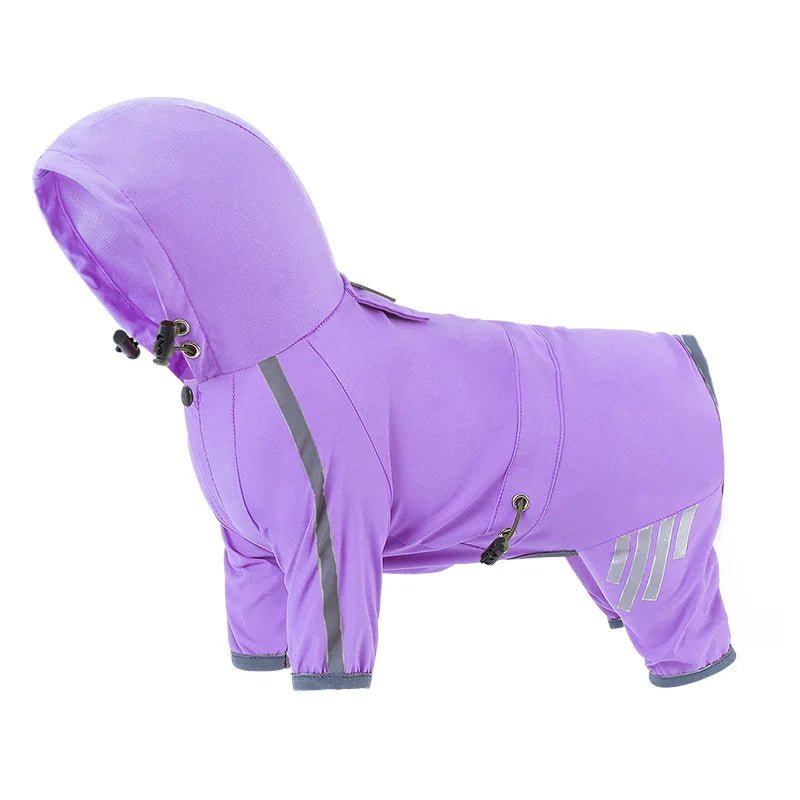 Reflective Dog Raincoat – Waterproof Pet Clothes - Furvix