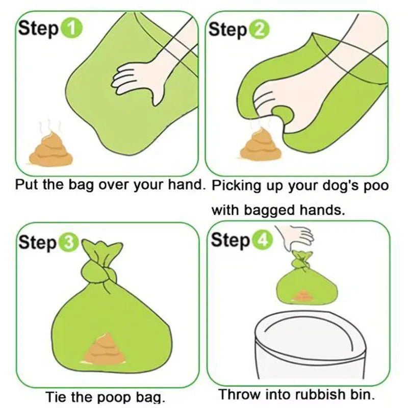 Eco - Friendly Dog Poop Bags – Compostable & Leak - Proof - Furvix