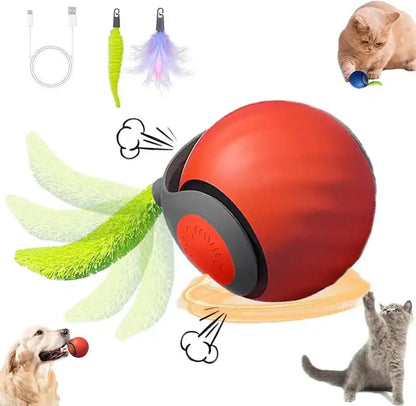 Speedy Tail 2.0: Smart Interactive Cat Toy Ball - Furvix