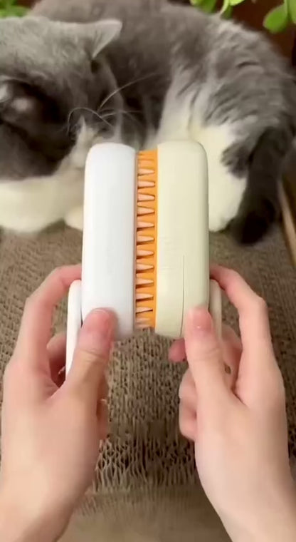 steam pet brush